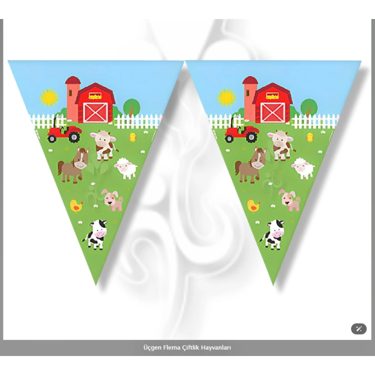 Üçgen Flema Çiftlik Hayvanları
