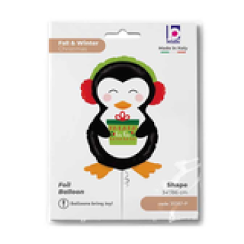 Folyo Balon Grabo 34" P. Holiday Penguin Folyo Balon Grabo 34" P. Holiday Penguin