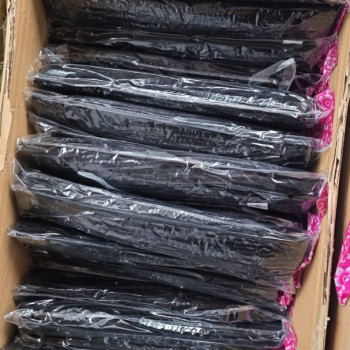 TEK RENK 30CM ŞÖNİL 100LÜ -SİYAH