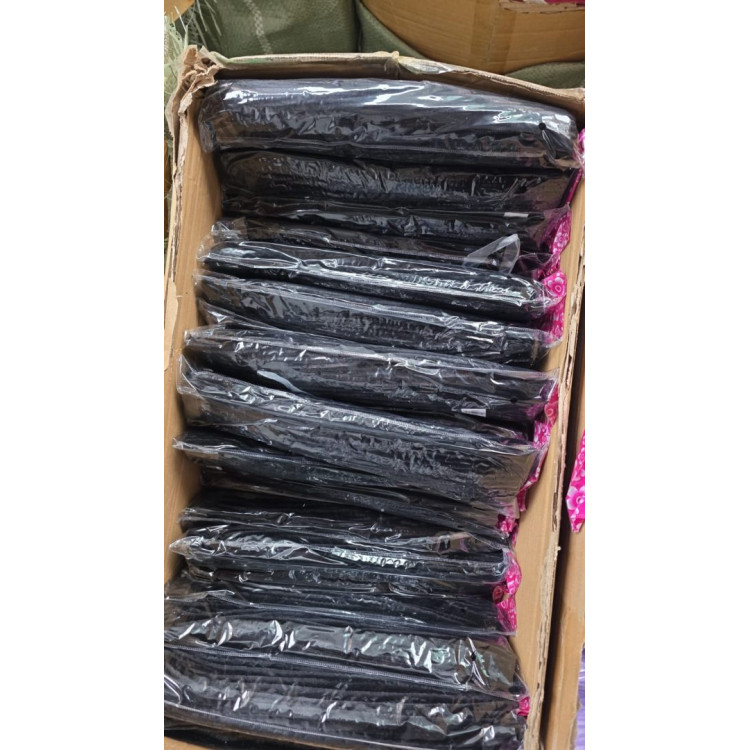 TEK RENK 30CM ŞÖNİL 100LÜ -SİYAH