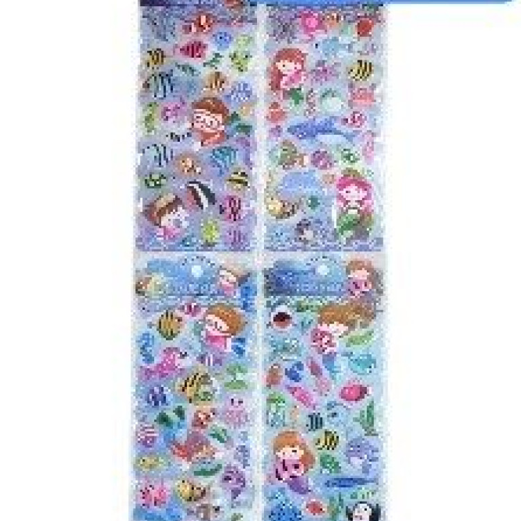 OKYANUS SERİSİ KABARTMA STICKER OKYANUS SERİSİ KABARTMA STICKER