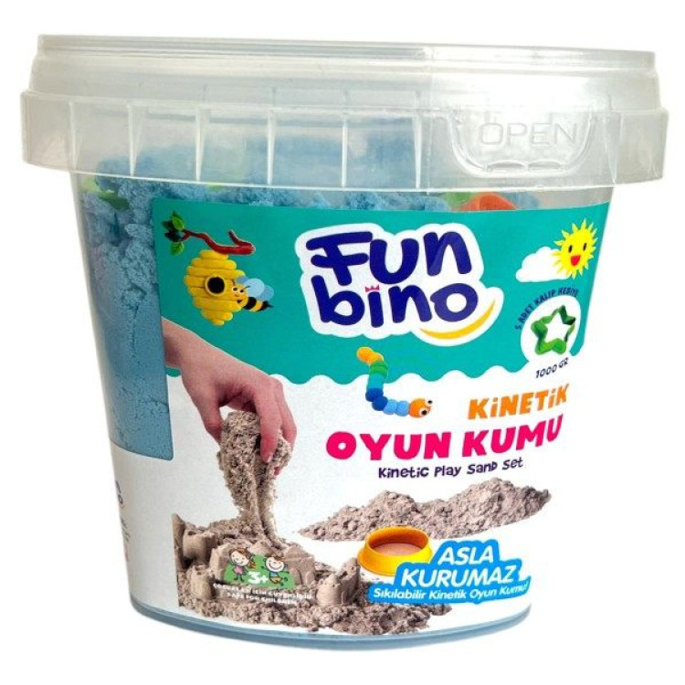 FUN BİNO F127 KİNETİK KUM 1000GR FUN BİNO F127 KİNETİK KUM 1000GR