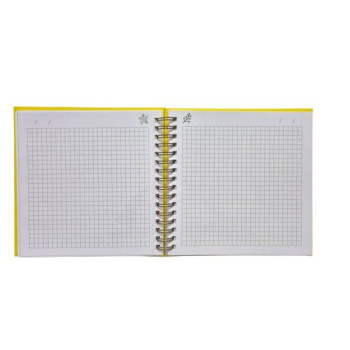SEVEN SVN-457 RUNOTE 09-09 15X15 KARELİ DEFTER SARI 80 yp