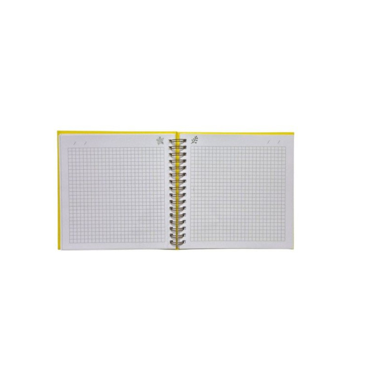 SEVEN SVN-457 RUNOTE 09-09 15X15 KARELİ DEFTER SARI 80 yp