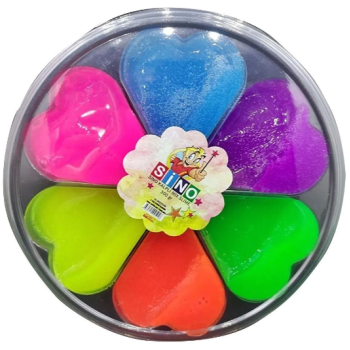 SİNO SLM 5253 6 RENK MİX OYUN JELİ 300 GR.14'LÜ SLİME SİNO SLM 5253 6 RENK MİX OYUN JELİ 300 GR.14'LÜ SLİME