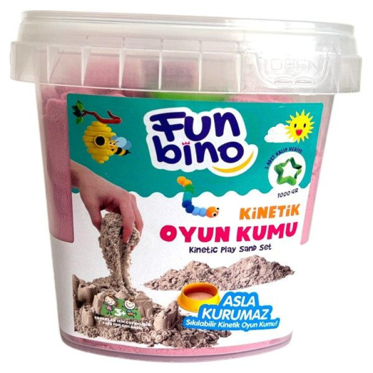 FUN BİNO F127 KİNETİK KUM 1000GR FUN BİNO F127 KİNETİK KUM 1000GR