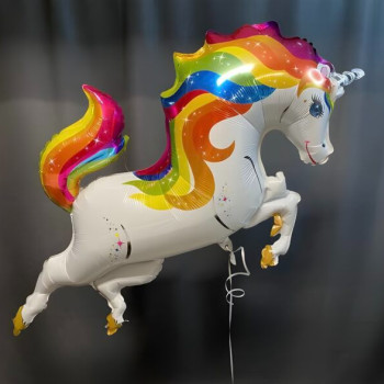 Rainbow Unicorn Folyo Balon 8729 93x69cm HELYUM Rainbow Unicorn Folyo Balon 8729 93x69cm HELYUM