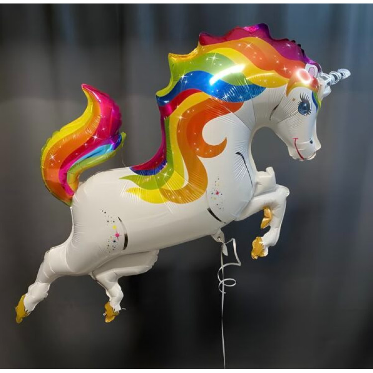 Rainbow Unicorn Folyo Balon 8729 93x69cm