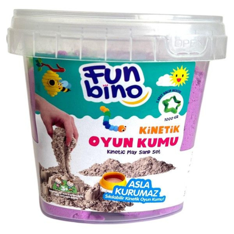 FUN BİNO F127 KİNETİK KUM 1000GR FUN BİNO F127 KİNETİK KUM 1000GR