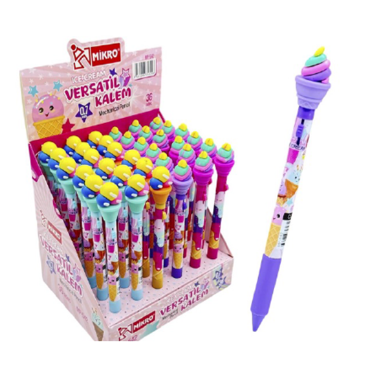 MİKRO MP-542 ICE CREM BAŞLIKLI VERSATİL KALEM 36LI