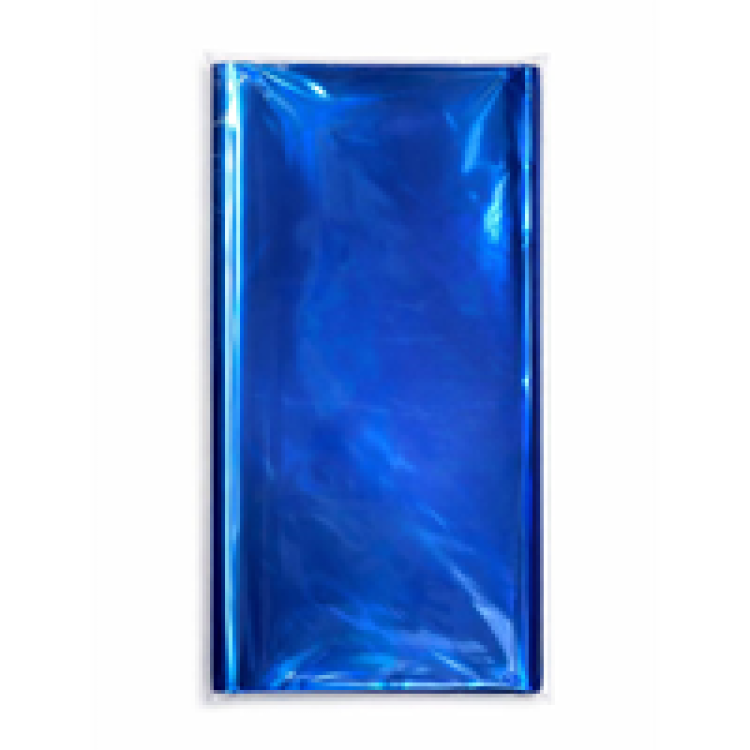 Metalize Tabaka Tekrenk 100lü 70x100 -Mavi-