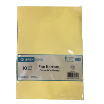 UFEN FON KARTONU 50X70 10 RENK UFEN FON KARTONU 50X70 10 RENK