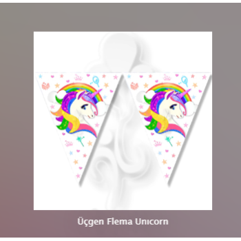 Üçgen Flema Unıcorn Üçgen Flema Unıcorn