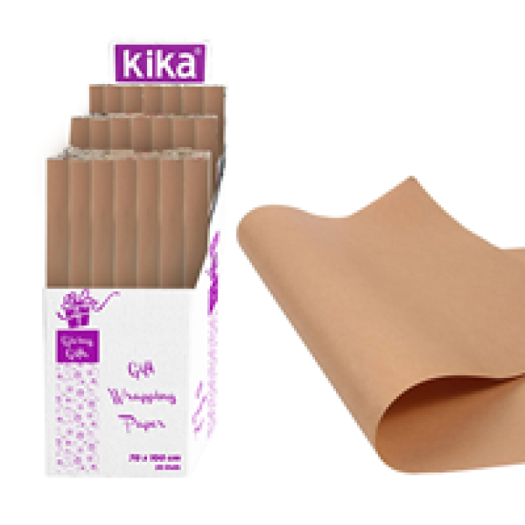 Kika Rulo Hediye Paket Kağıdı 70x100 50li -