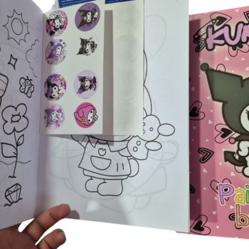 KUROMİ BOYAMA KİTABI STİCKERLI 17X28CM 16SYF 20li KUROMİ BOYAMA KİTABI STİCKERLI 17X28CM 16SYF 20li