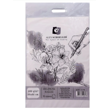 ALX-0178 35X50 160 GR SULUBOYA KAĞIDI 10LU ALX-0178 35X50 160 GR SULUBOYA KAĞIDI 10LU