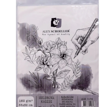 ALX-0178 35X50 160 GR SULUBOYA KAĞIDI 10LU