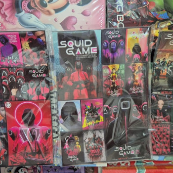 SQUİD GAME STİCKER 50Lİ SQUİD GAME STİCKER 50Lİ