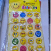 ORTA BOY EMOJİ GÜLENYÜZ KABARTMA STİCKER 20Lİ