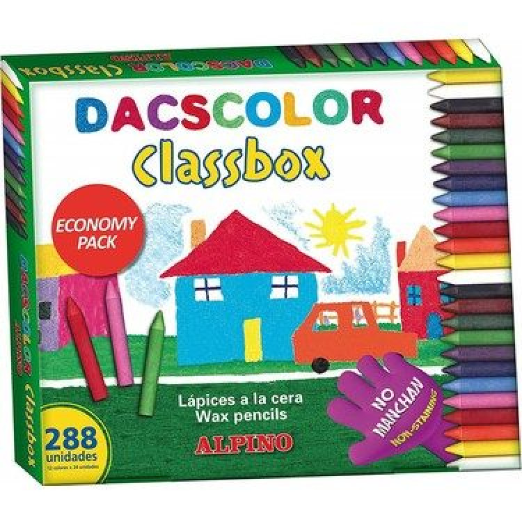 Alpino Alpino Dacscolor 12 Renk Pastel Mum Boya Leke Yapmaz Alpino Alpino Dacscolor 12 Renk Pastel Mum Boya Leke Yapmaz