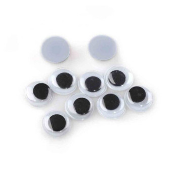 KUPON KOG-302 OYNAR GÖZ SİYAH 10MM 12'Lİ KUPON KOG-302 OYNAR GÖZ SİYAH 10MM 12'Lİ