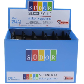 SÜDOR SY-01 SİLİKON YAPIŞTIRICI 30ML 24'LÜ SÜDOR SY-01 SİLİKON YAPIŞTIRICI 30ML 24'LÜ