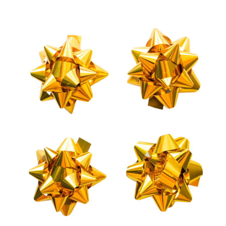 No:5 Fiyonk 24lü Metalik -Altın-