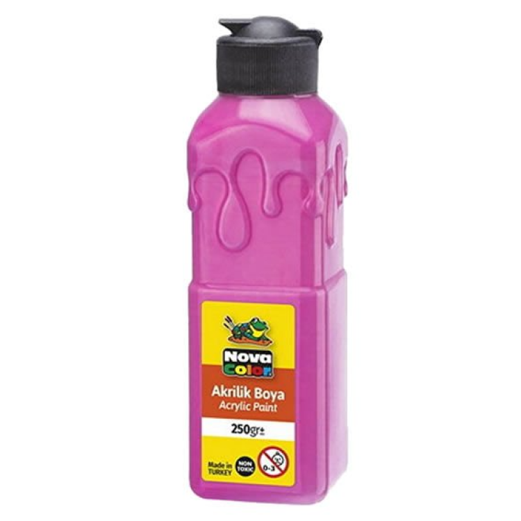 NOVACOLOR NC3019 AKRİLİK BOYA 250GR PEMBE