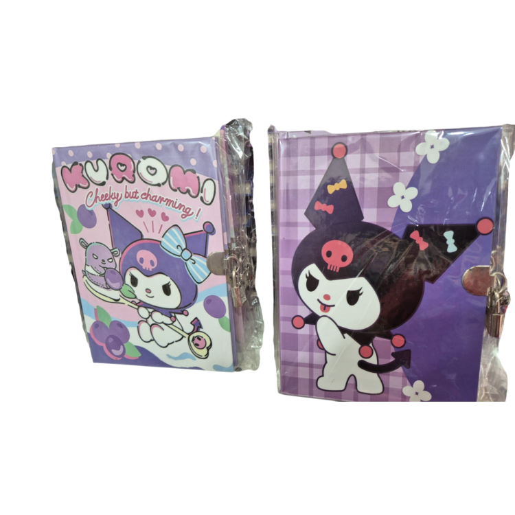 KUROMİ KİLİTLİ HATIRA NOT DEFTERİ