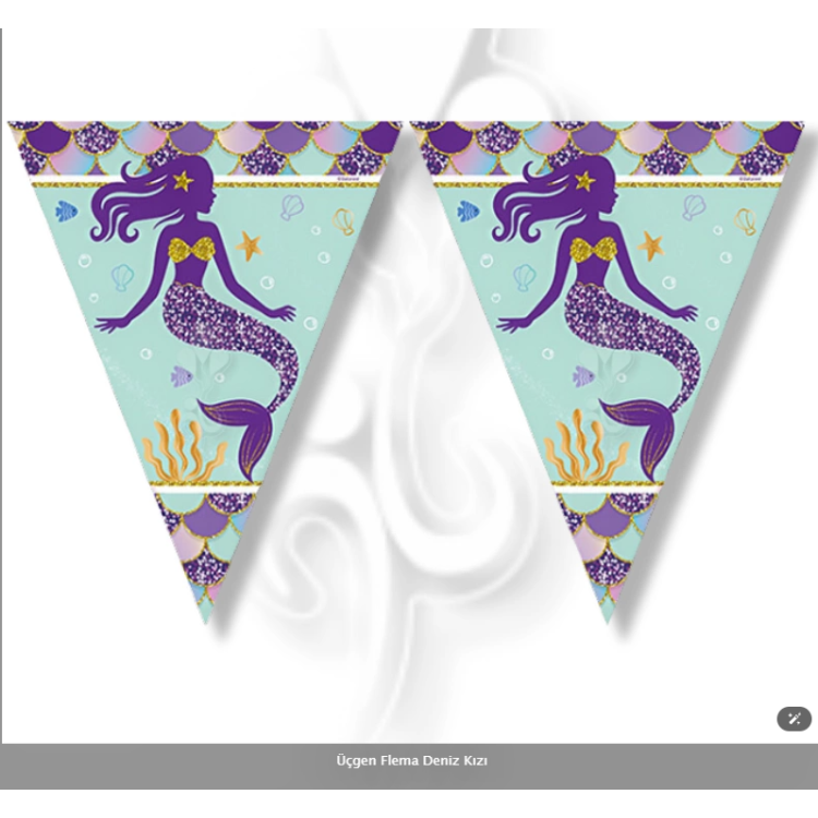 Üçgen Flema Deniz Kızı
