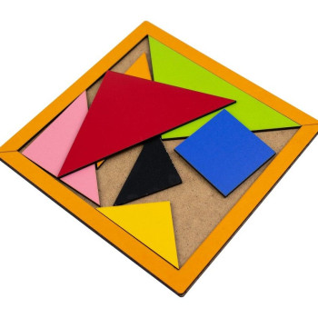 Ahşap Tangram 17X17 Ahşap Tangram 17X17