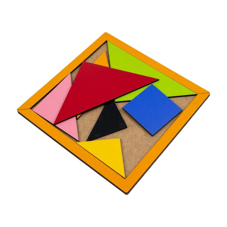 Ahşap Tangram 17X17