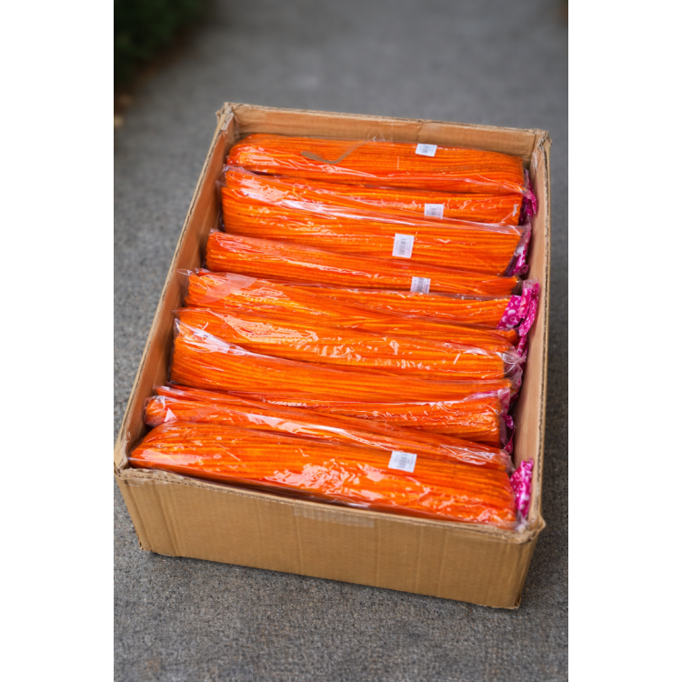 TEK RENK 30CM ŞÖNİL 100LÜ -TURUNCU