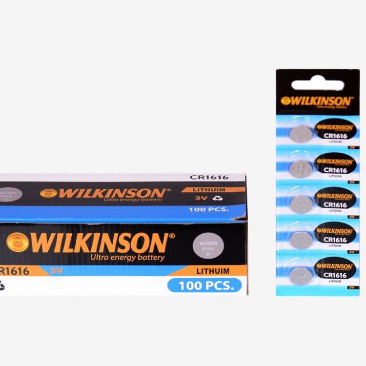 WILKINSON CR1616 LITHUIM PİL 5'Lİ*20 WILKINSON CR1616 LITHUIM PİL 5'Lİ*20