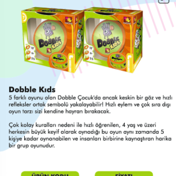 DOBBLE KİDS DOBBLE KİDS