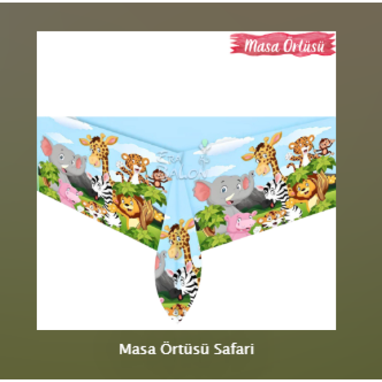 Masa Örtüsü Safari