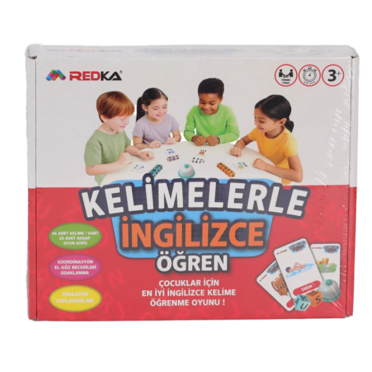 REDKA KELİMELERLE İNGİLİZCE OYUNU 8681049058843