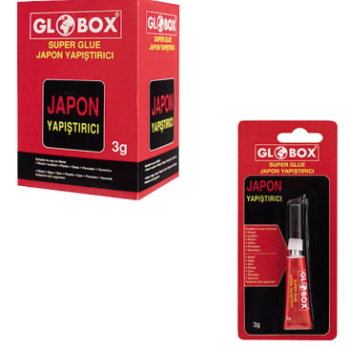 GLOBOX 6594 3GR SÜPER JAPON YAPIŞTIRICI 12Lİ GLOBOX 6594 3GR SÜPER JAPON YAPIŞTIRICI 12Lİ
