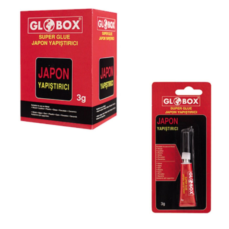 GLOBOX 6594 3GR SÜPER JAPON YAPIŞTIRICI 12Lİ