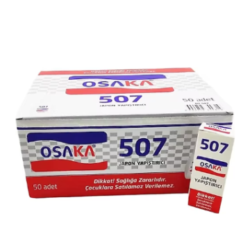 OSAKA 507 YAPIŞTIRICI 50 Lİ JAPON HIZLI OSAKA 507 YAPIŞTIRICI 50 Lİ JAPON HIZLI