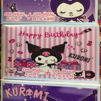 KUROMİ ORJİNAL OYUN KART+STİCKER KUROMİ ORJİNAL OYUN KART+STİCKER