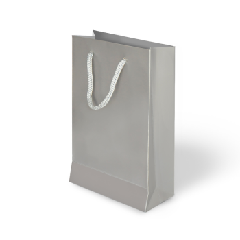 11x16x5 Karton Çanta 24lü -Gümüş-