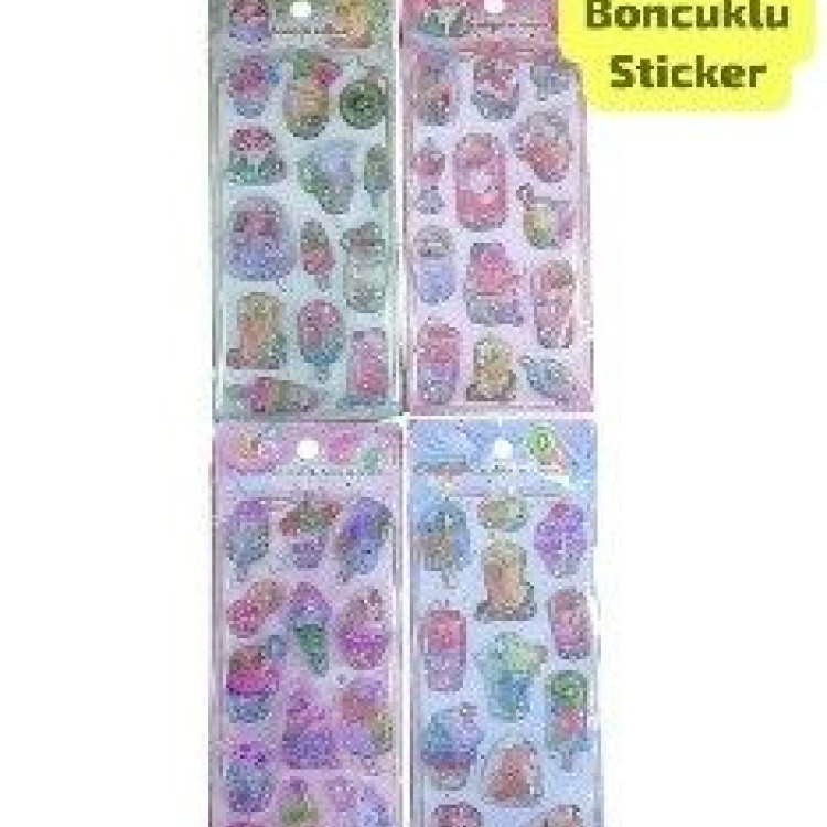 SULU BONCUKLU STICKER SULU BONCUKLU STICKER