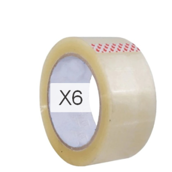 STİLO 100MT ŞEFFAF KOLİ BANTI 6LI