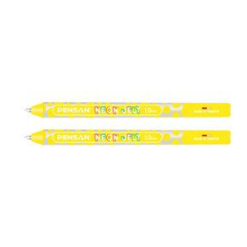 PENSAN 2801 JELY 1.0  JEL KALEM 12Lİ -NEON SARI PENSAN 2801 JELY 1.0  JEL KALEM 12Lİ -NEON SARI