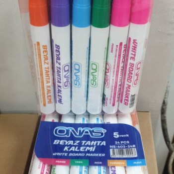 ONAS NS-603-24R 5 RENK TAHTAKALEMİ 24LÜ ONAS NS-603-24R 5 RENK TAHTAKALEMİ 24LÜ