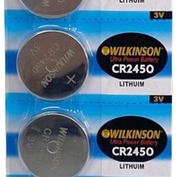 WILKINSON CR2450 LITHUIM PİL 5'Lİ WILKINSON CR2450 LITHUIM PİL 5'Lİ