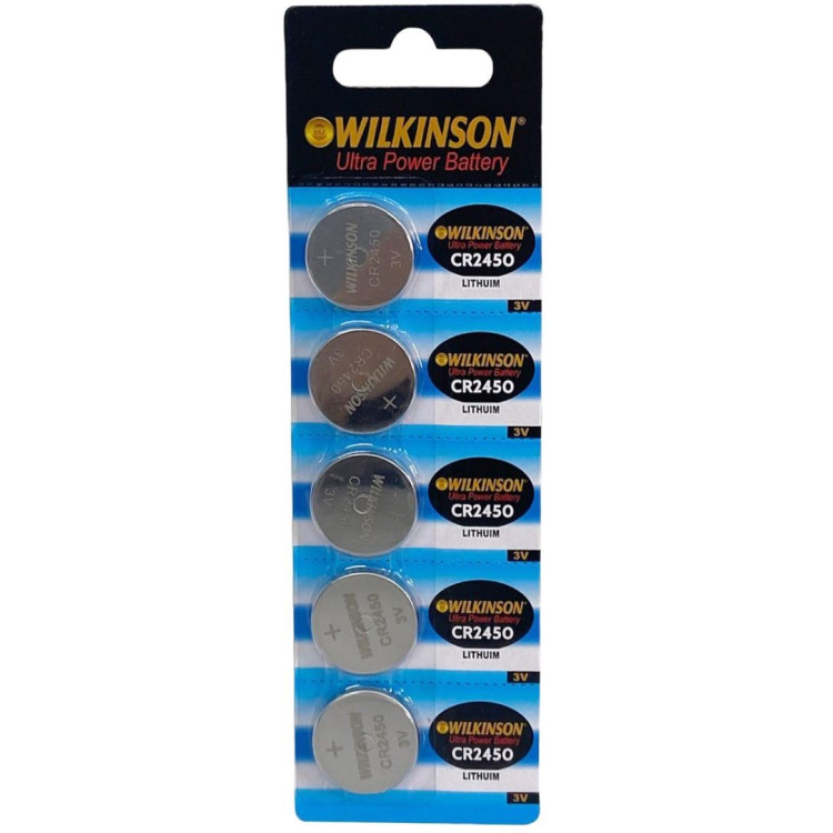 WILKINSON CR2450 LITHUIM PİL 5'Lİ