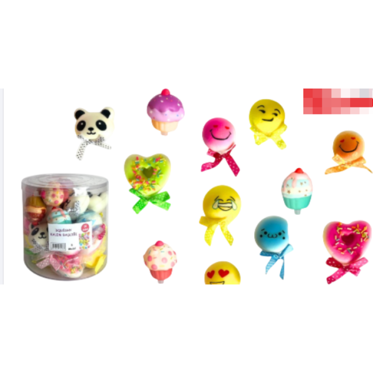 T02-SQUİSHİ SUKUŞİ KALEM BAŞLIĞI 36LI