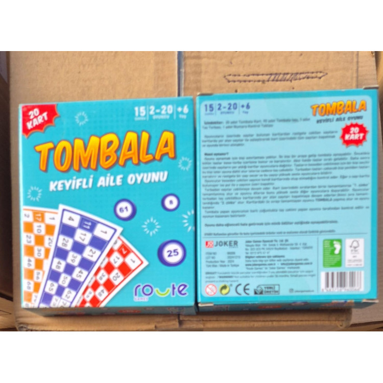 ROUTE LUX TOMBALA 20 KARTLI -M02